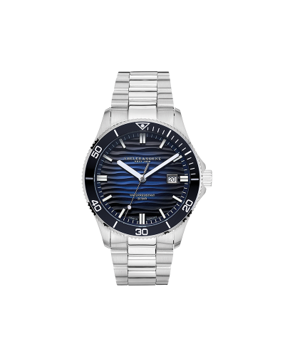 Sportliche Edelstahl-Herrenuhr