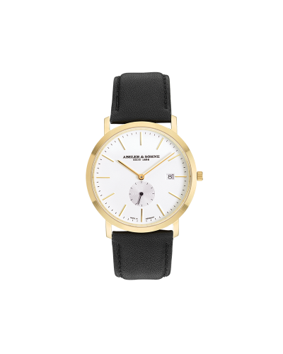 Klassische Herrenuhr mit kleiner Sekunde