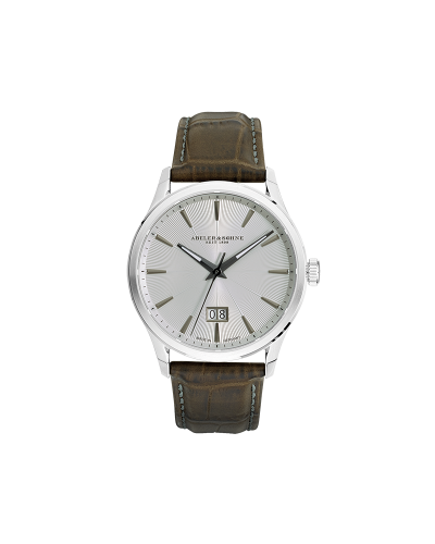 Klassische Herrenuhr Sonnenschliff Zifferblatt